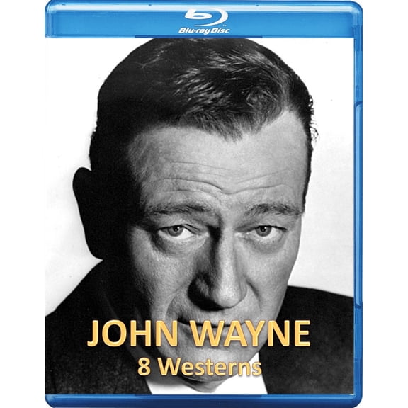John Wayne 8-Movie Western Collection (see notes on video quality) [1 Blu-ray Disc]