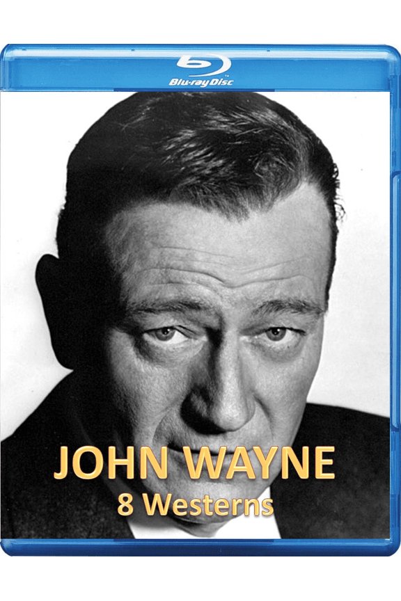 John Wayne 8-Movie Western Collection (see notes on video quality) [1 Blu-ray Disc]