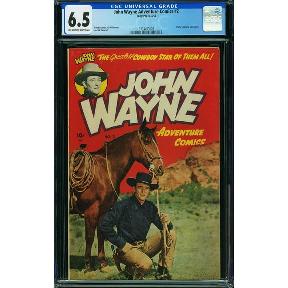John Wayne Adventure Comics #2 - CGC 6.5 Comic Book