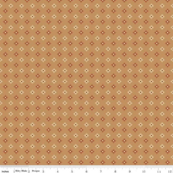 John Wayne American West Sun Tan Cotton Fabric (1 yard)