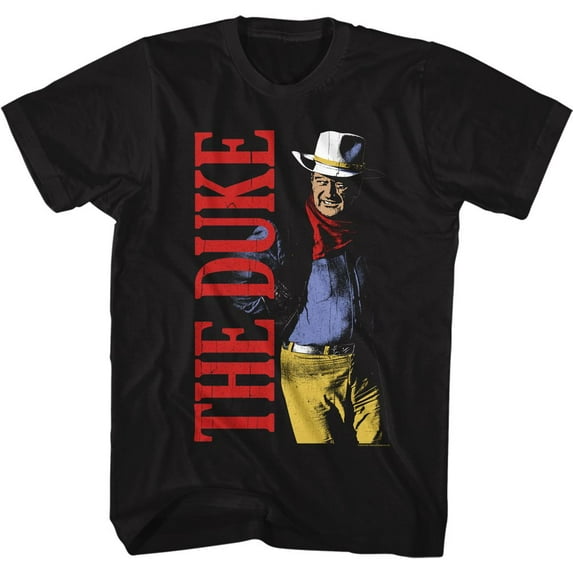 John Wayne Bigduke Black Adult T-Shirt 4Xl