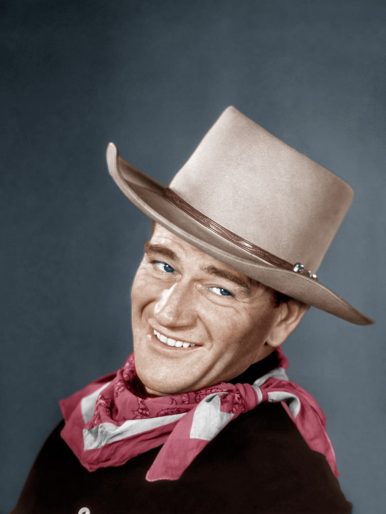 John Wayne Ca 1940S Canvas Art - (16 x 20)