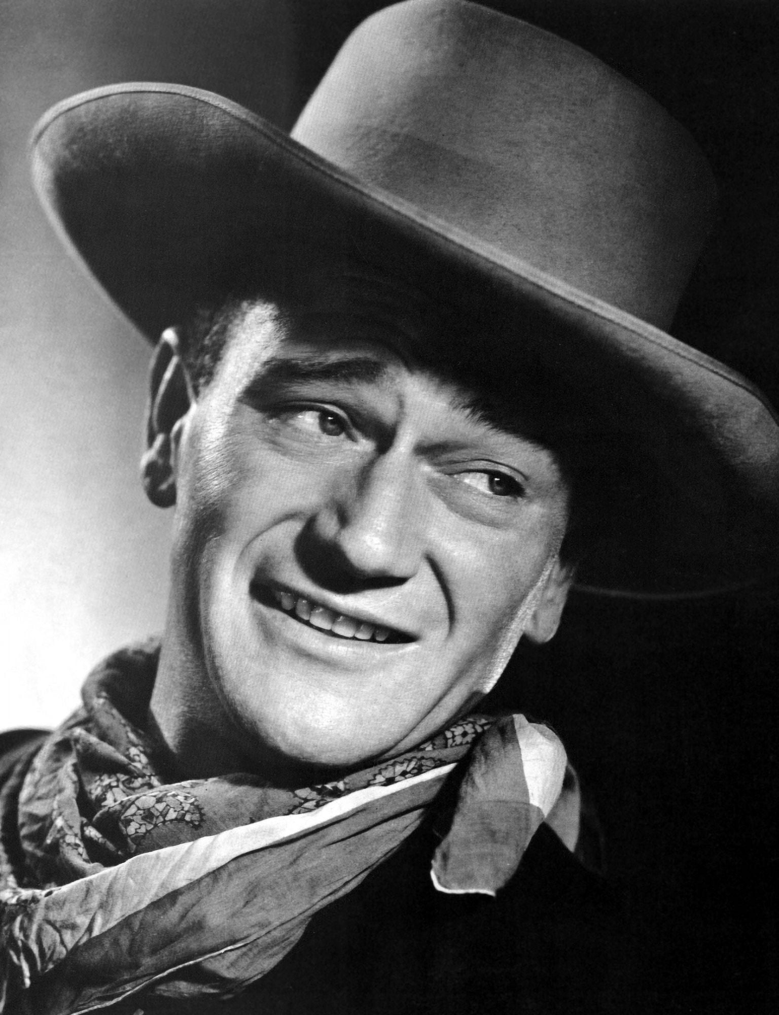 John Wayne Canvas Art - (16 x 20)