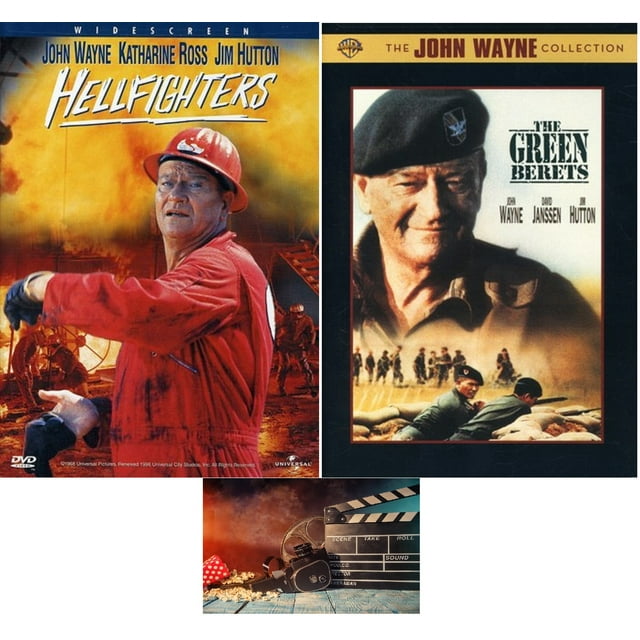 John Wayne DVD Double Feature The Green Berets & The Hellfighters ...