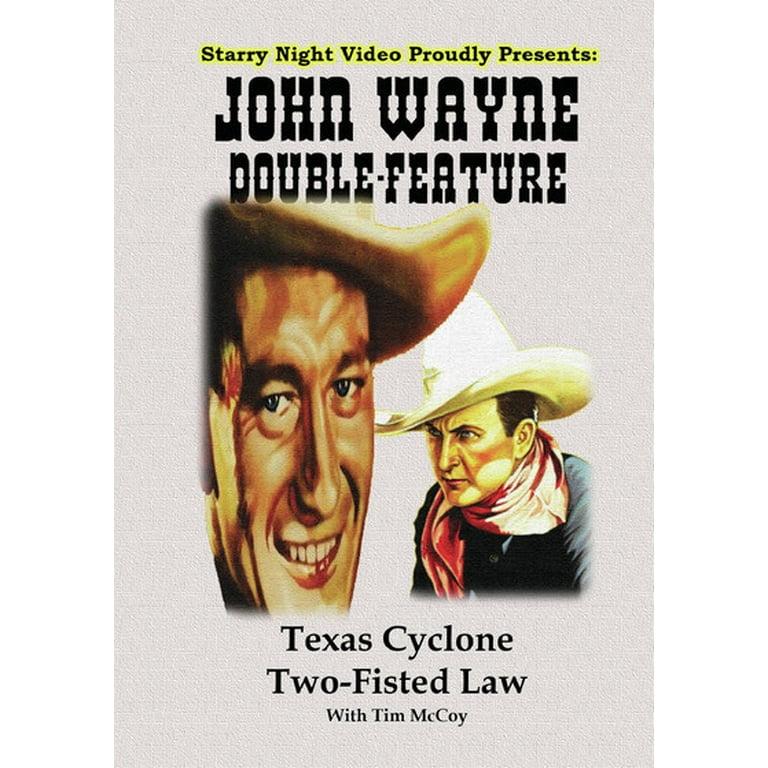 John Wayne Double Feature #2 - Texas Cyclone/Two-Fisted Law