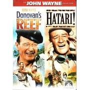 John Wayne Double Feature Hatari & Donovans Reef 2 DVD Includes Bonus Movie Art Card