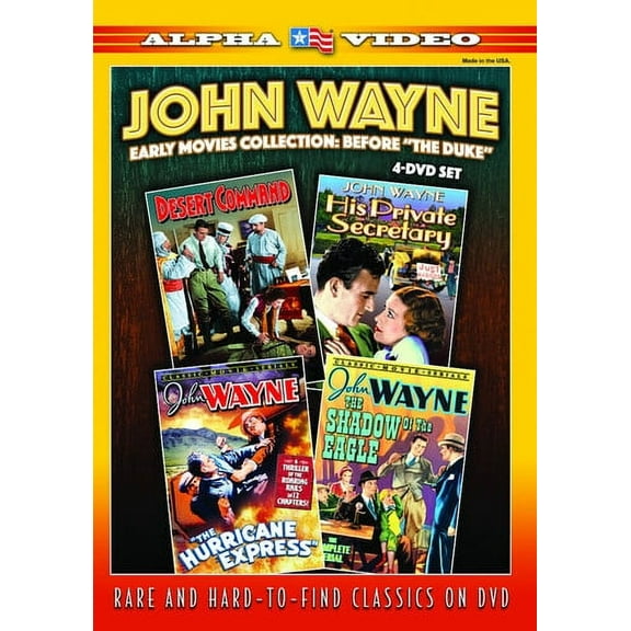 John Wayne Early Movies Collection (DVD), Alpha Video, Drama
