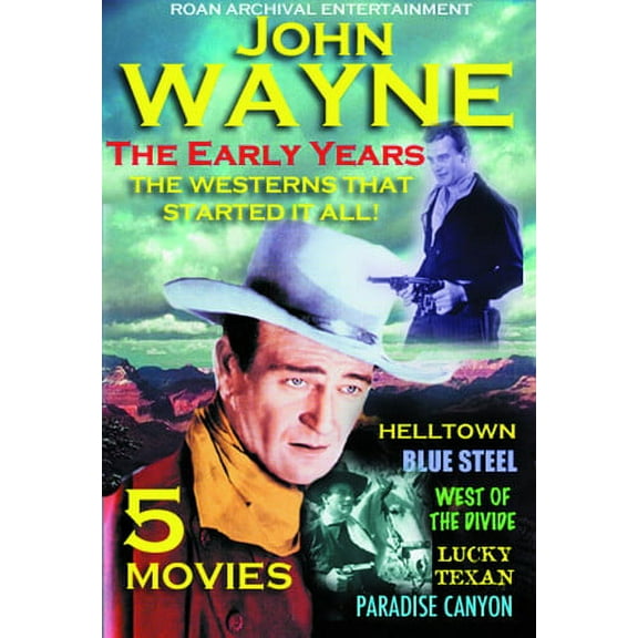 John Wayne: Early Years (DVD), Roan Archival Group, Western