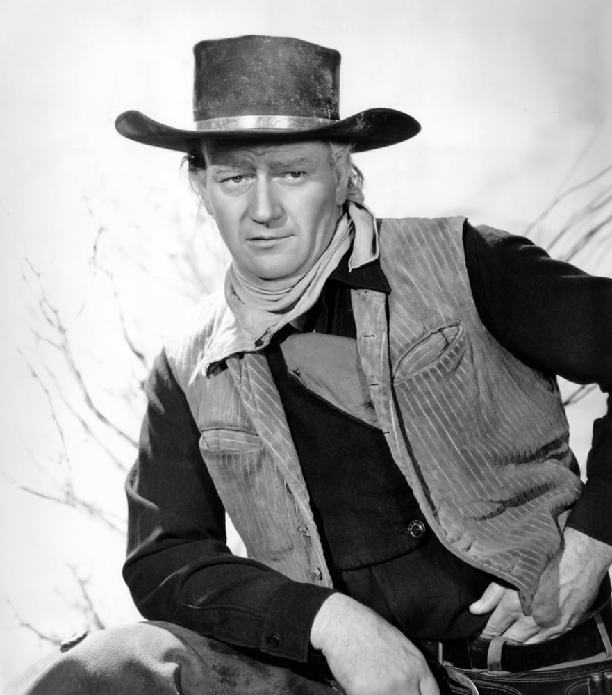 John Wayne In Costume For Red River Canvas Art - (16 x 20)