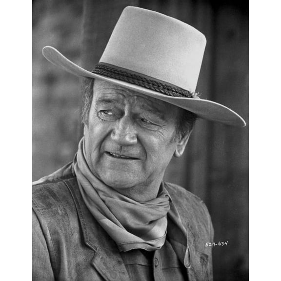 John Wayne Poses with a Hat Photo Print (8 x 10)