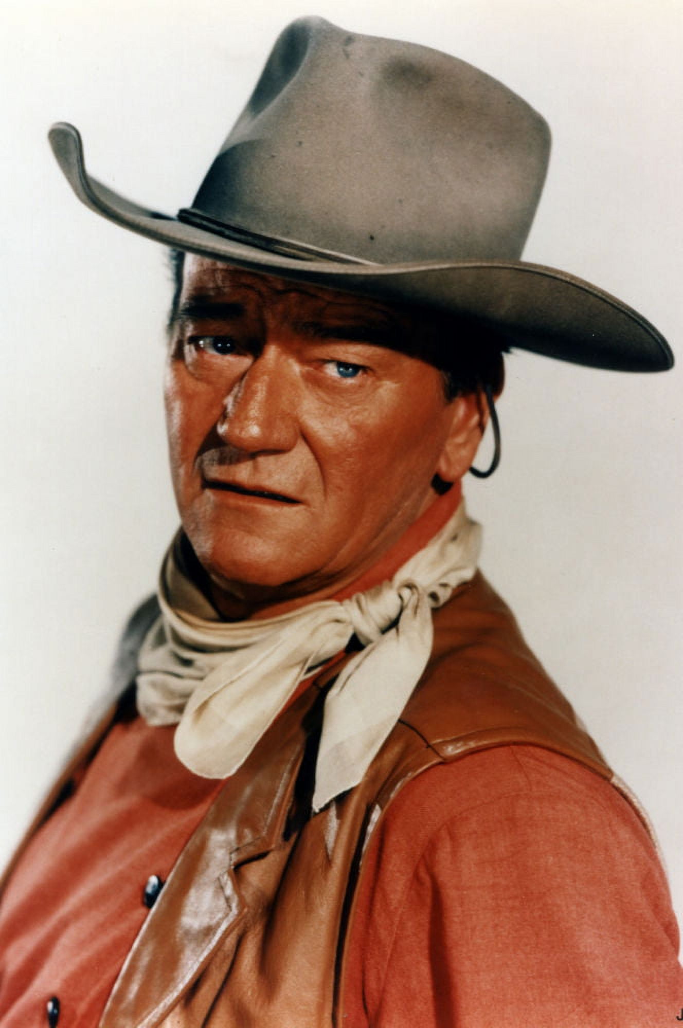 John Wayne Poster Metal Sign 8Inx 12In Art Print On Metal 8x12 Square