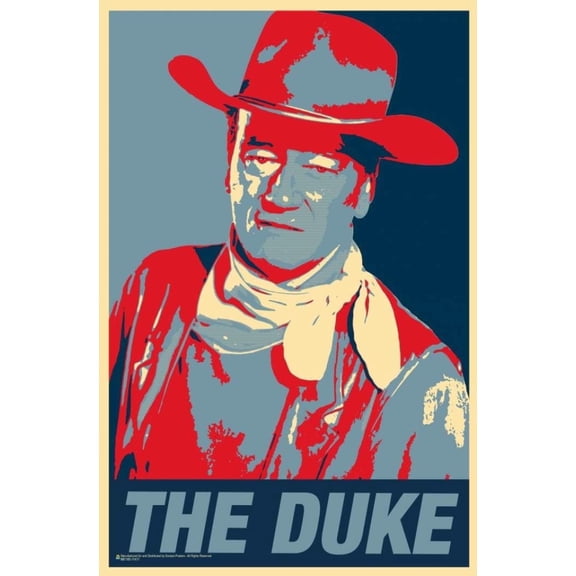 John Wayne The Duke Mini Poster 11" x 17"