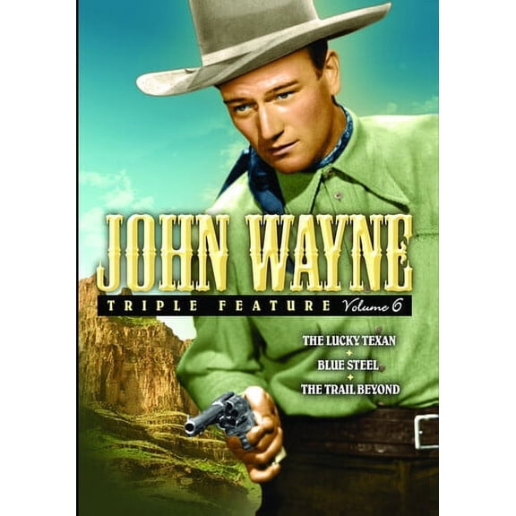 John Wayne Triple Feature: Volume 6 (DVD), Alpha Video, Western