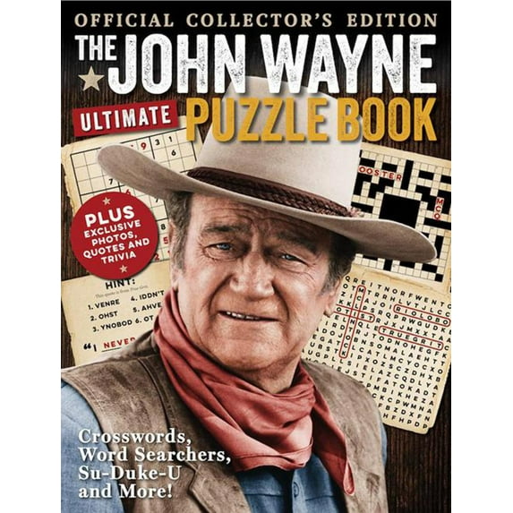 John Wayne - Ultimate Puzzle Book