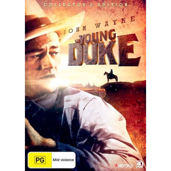 John Wayne: The Young Duke - 4-DVD Boxset ( The Fugitive / The Run / Claim Jumpers / Cowboy G-man / Rodeo Rocketeers / Bandits of the Badlands / Venge [ NON-USA FORMAT, PAL, Reg.0 Import - Australia ]
