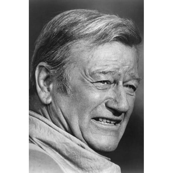 John Wayne in Chisum rugged close up portrait 24x36 Poster