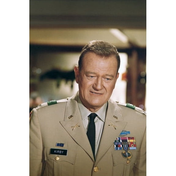 John Wayne in The Green Berets in full uniform with medals 24x36 Poster