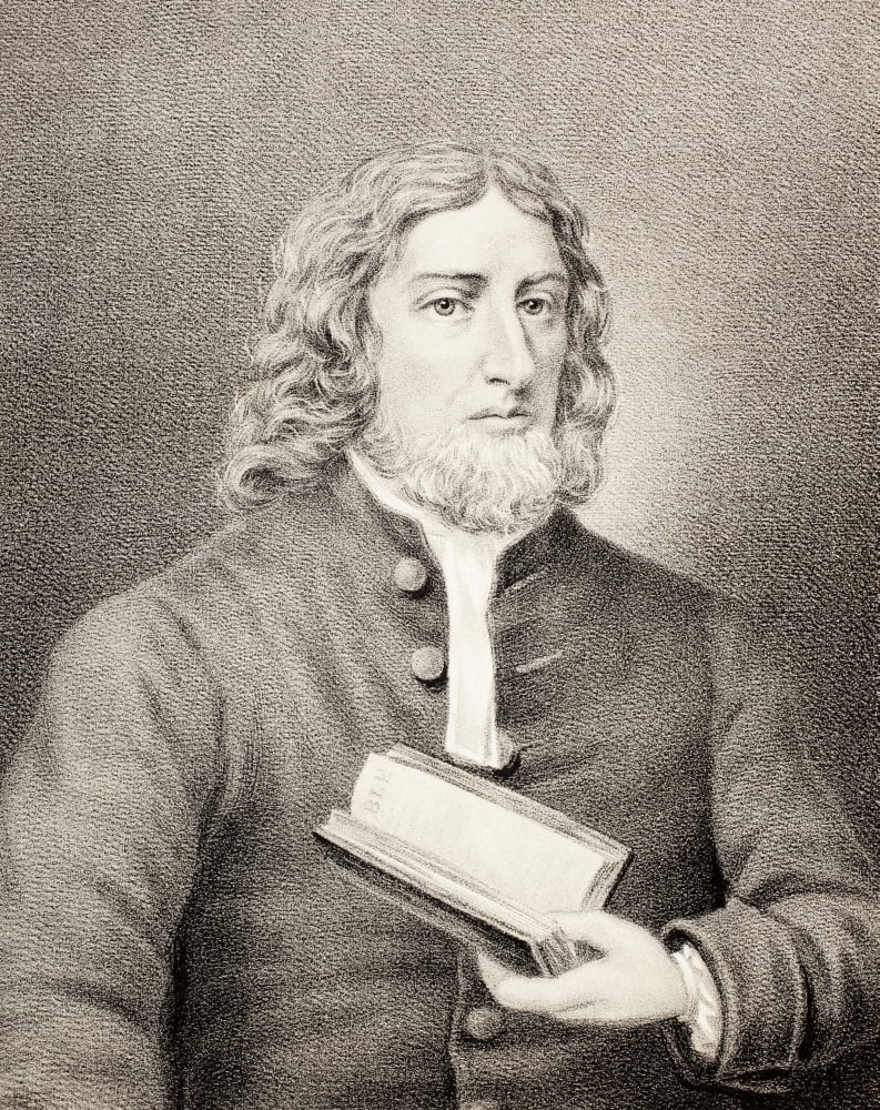 John Welsh Of Ayr 1568-1622 Scottish Presbyterian Leader From The Scots Worthies According To Howies Second Edition 1781 Published 1879 Canvas Art - Ken Welsh Design Pics (26 x 32)