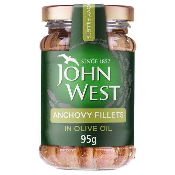 John West Anchovy Fillets In Olive Oil 95G, Imported from Britain
