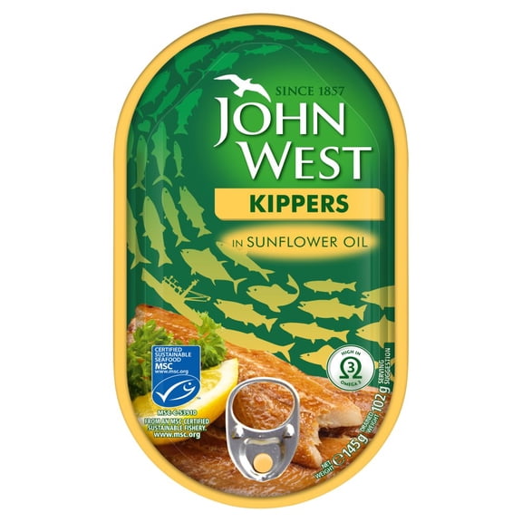 John West Kippers in Sunflower Oil 145g (Pack of 10)