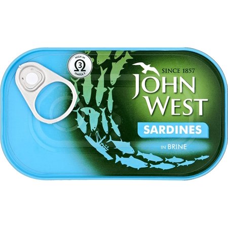 John West Sardines in Brine, 120 g