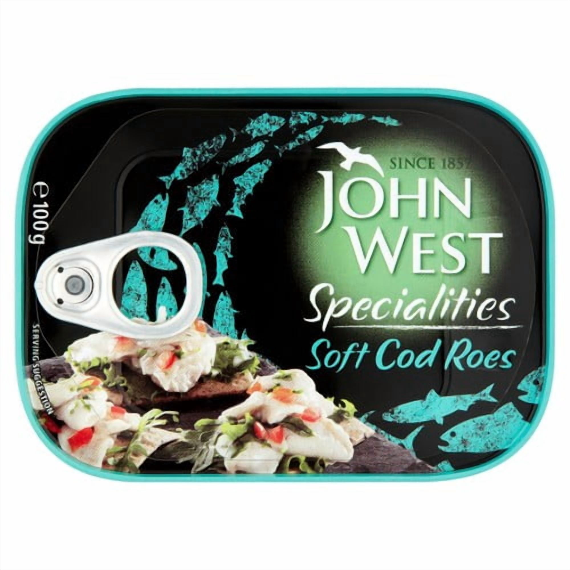 Cod Roes Stardust John West Soft Cod Roes 100g, British Import (Pack of 3) - Walmart.com