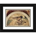 thumbnail image 1 of John White Alexander 24x18 Black Ornate Framed Double Matted Museum Art Print Titled: Picture Writing Mural in Evolution of the Book Series (1896), 1 of 5