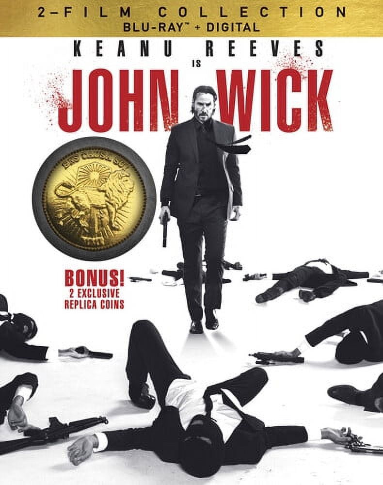 LIONSGATE HOME ENTERTAINMENT John Wick 1 & 2 (Walmart Exclusive) (Blu-ray + Digital Copy) (Walmart Exclusive), Lions Gate, Action & Adventure