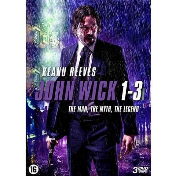 John Wick 1-3 (DVD)