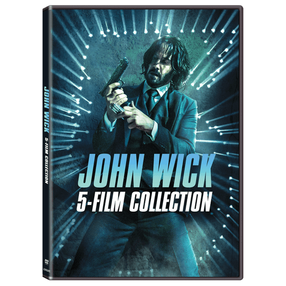 John Wick 1-5 Film Coll (DVD) Lionsgate, Action
