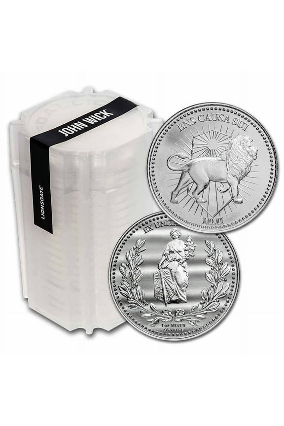 1 oz Silver Continental Coin - Tube of 20 - Walmart