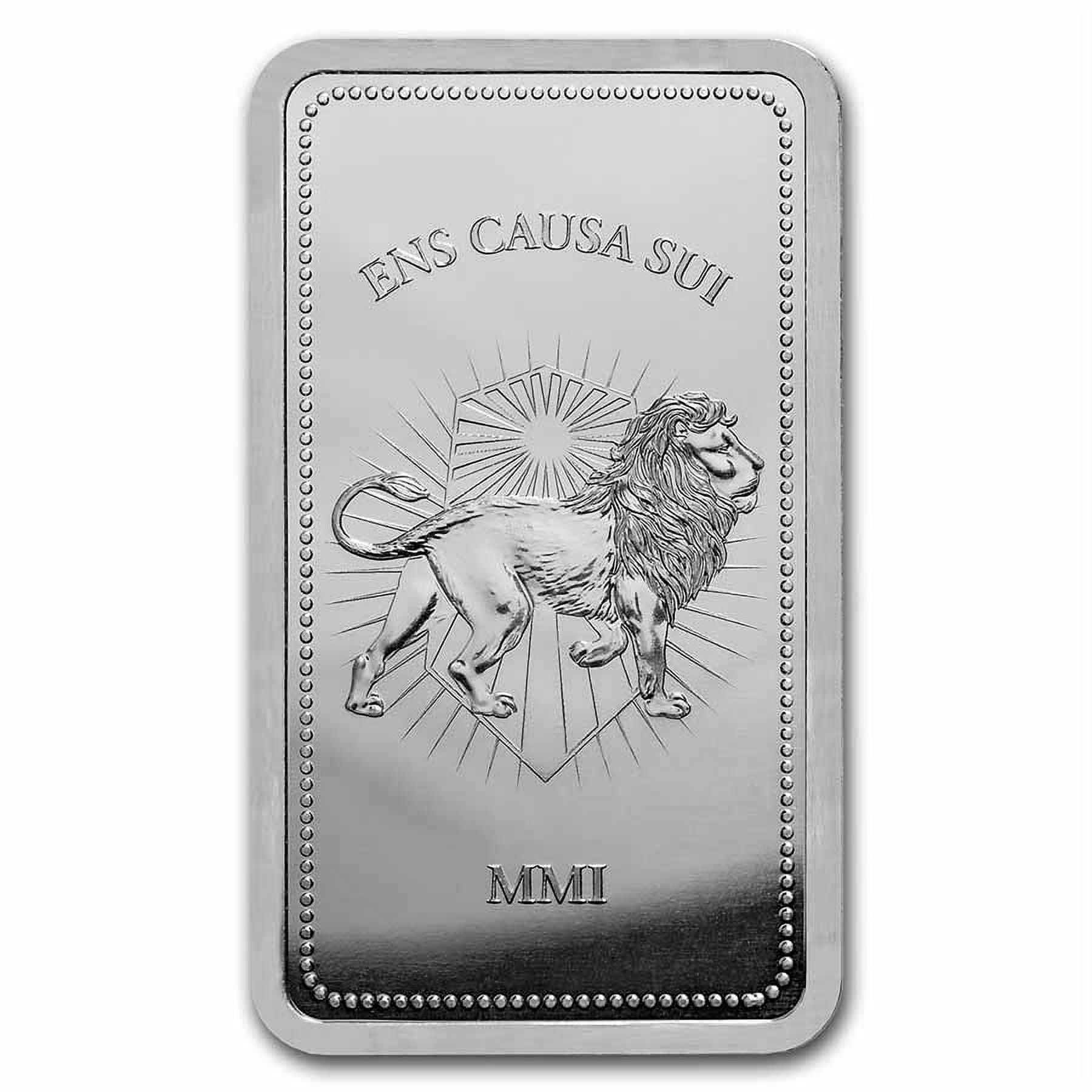 John Wick 10 oz Silver Continental Bar