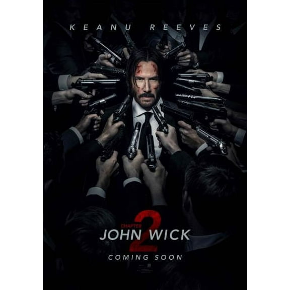 John Wick 2 Movie Poster Giclee Print Reprint 27inx40in for any room 27x40 Square Adults Poster Time