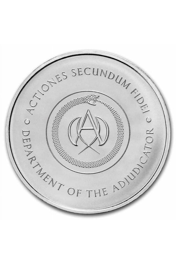 2 oz Silver Adjudicator Round