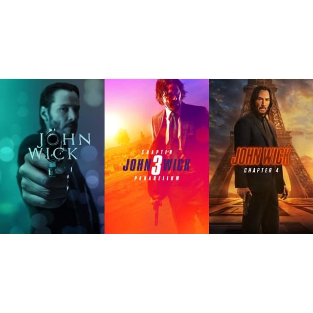 John Wick 3 Movie Collection English DVD