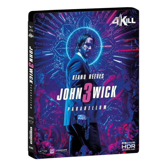 John Wick 3 - Parabellum - 4Kill Collection (Bd 4K + Bd Hd) (4K Ultra HD) Keanu Reeves
