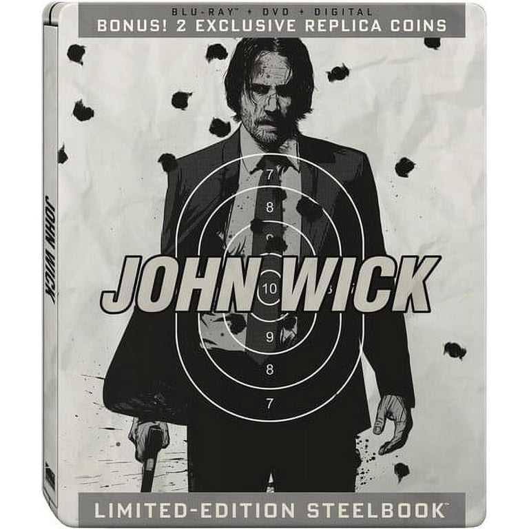 John Wick: Chapter 4 - Steelbook 4K UHD [Blu-ray] : Movies & TV 