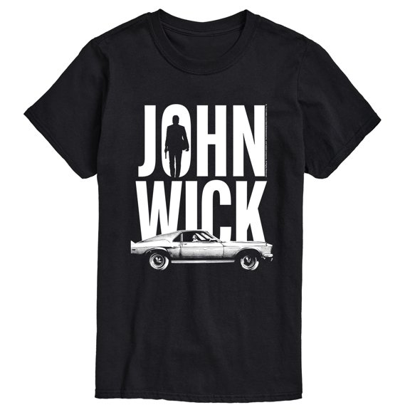 John Wick - Car Short Sleeve Graphic T-Shirt