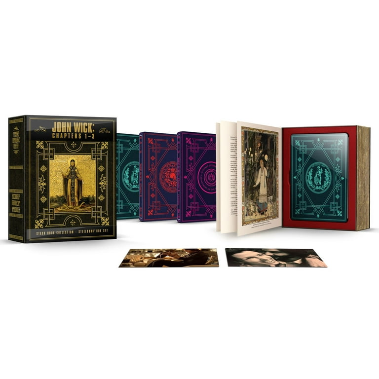 John Wick Chapter 1-3 Stash Book Collection (Walmart