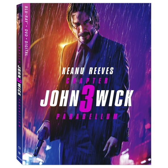John Wick: Chapter 3--Parabellum (Blu-ray + DVD + Digital Copy), Lions Gate, Action & Adventure