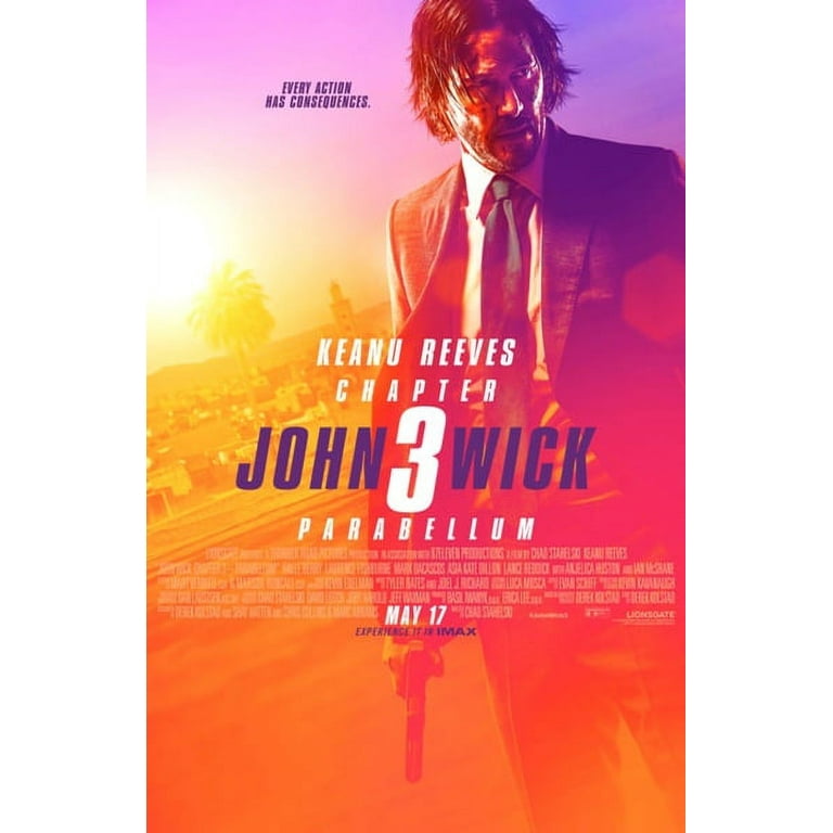 John Wick Chapter Parabellum Movie Poster Print (27 x 40