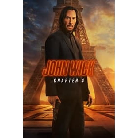 John Wick: Chapter 4 (2023) English Movie DV D NEW
