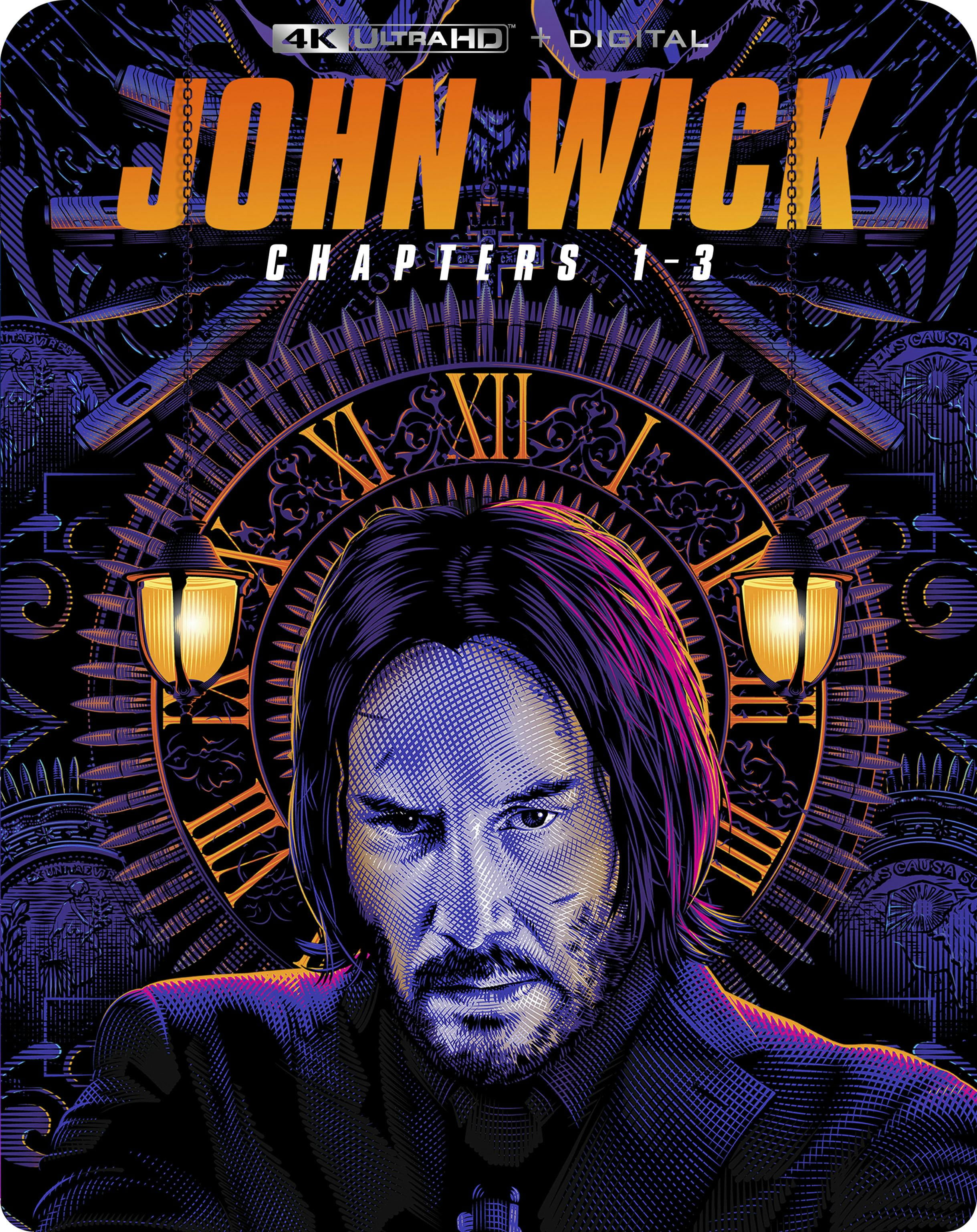 John Wick Collection: Chapters 1-3 (4K Ultra HD + Digital + John Wick Collection: Chapters 1-3 (4K Ultra HD + Digital +