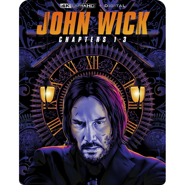 John Wick Collection: Chapters 1-3 (4K Ultra HD + Digital +