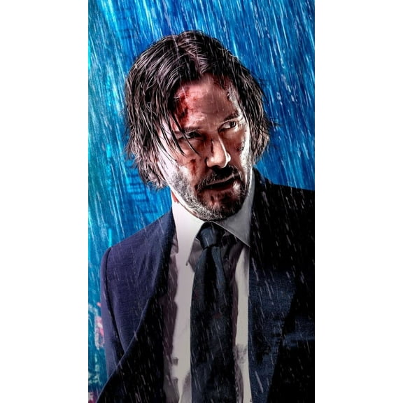 John Wick Diamond Painting Kits - 1216Inch Round Full Drill Justice Diamond Art Kits for Adults