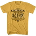 thumbnail image 1 of John Wick Double Sided Gold Coin Men's T Shirt Continental New York City Hotel, 1 of 2
