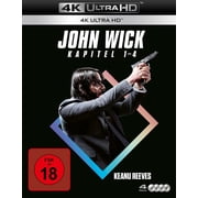 John Wick Kapitel 1-4 4 4K UHDs 4K Ultra HD Keanu Reeves Chad Stahelski Laurence Fishburne