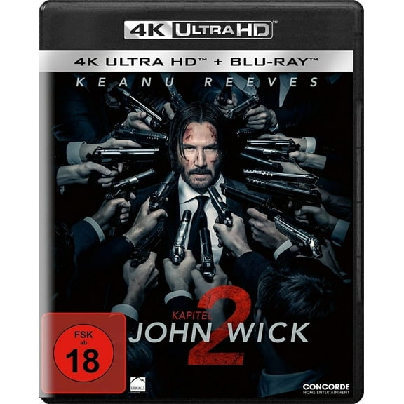 John Wick: Kapitel 2 (4k Ultra-HD + Blu-ray) (2 Disc-Version) (4K Ultra HD)