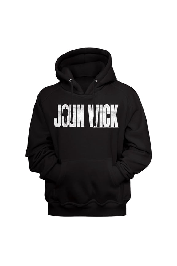 John Wick Silhouette Adult Hoodie Sweatshirt