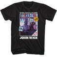thumbnail image 1 of John Wick Vhs Cover Black Adult T-Shirt, 1 of 2